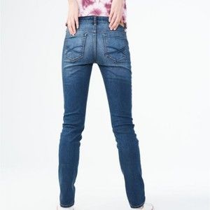 Aeropostale Bayla Retro Y2K Medium Wash Skinny Jeans Juniors 17